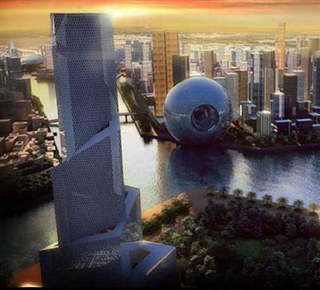 Illustration for article titled Buildings That Look Like Famous Spaceships: A Gallery